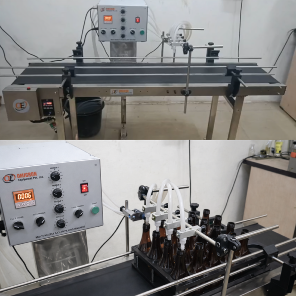 4 Nozzle Liquid Filling Machine